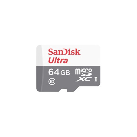 Tarjeta memoria micro secure digital sd hc + adaptador sandisk - 64gb - clase 10 - sdhc 100mb - s