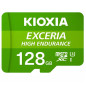 Tarjeta micro sd kioxia 128gb exceria high endurance uhs - i c10 r98 with adaptador