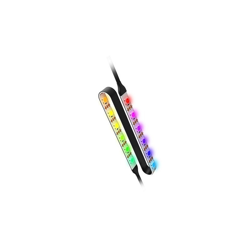 Tira led argb nox stripe argb flexible - magnetica - adhesiva - 20 leds - 40 x 1cm nxhummersargb