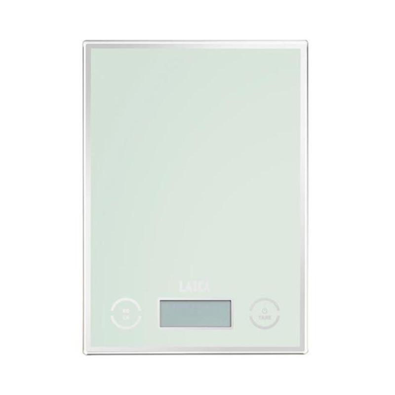 Bascula de cocina digital laica ks1050w blanca 5kg