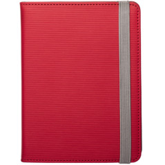Funda universal silver ht para ebook wave 6 pulgadas roja