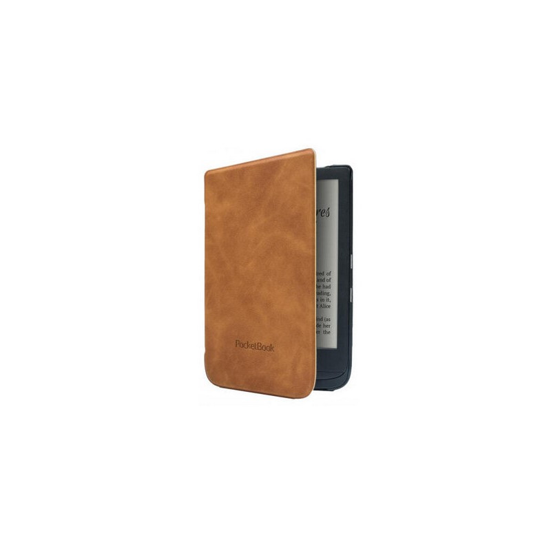 Pocketbook funda shell series marron claro
