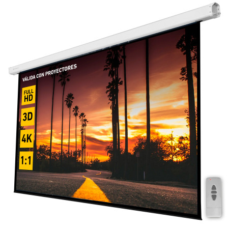 Pantalla elctrica proyeccin 100 pulgadas