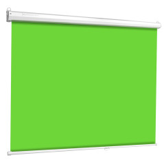 Panel chromakey pantalla plegable phoenix tejido verde chroma antarrugas montaje techo y pared 2 x 2.5m