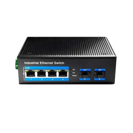 HUB SWITCH CUDY IG1004S2P INDUSTRIAL
