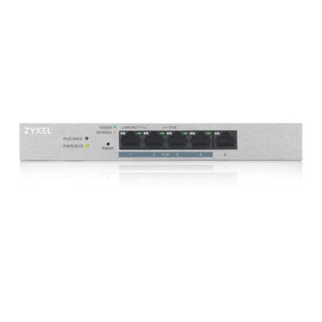 Switch zyxel gs1200 - 5hp v2 5 puertos