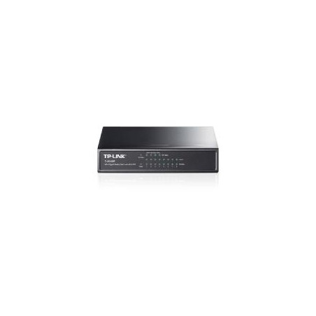 Switch 8 puertos 10 - 100mbps con 4 ptos poe tp - link