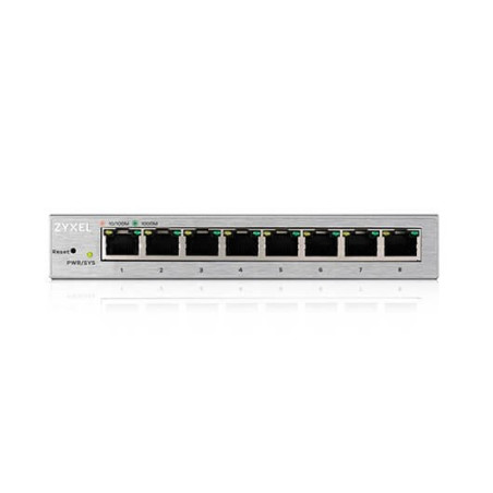 Switch 8 puertos zyxel - gestionable - full duplex 10 - 100 - 1000