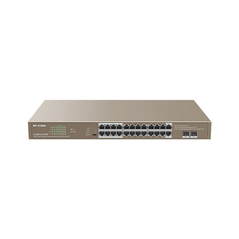 Switch 26 tent ports 24 gigabit ethernet ports 2 sfp ports