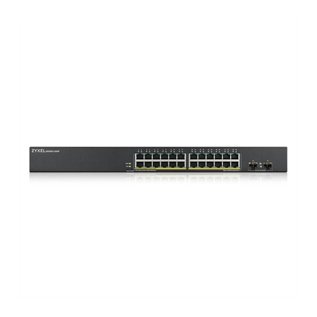 Switch 26 puertos zyxel gs1900 - 24hpv2 24 puertos gigabit ethernet 2 puertos sfp