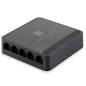Switch level one 5 puertos 10 - 100 - 1000 no gestion