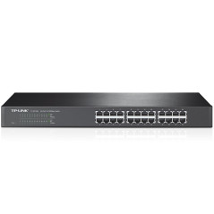 Switch 24 puertos 10 - 100 19 pulgadas tp link