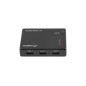 Switch video lanberg 4k - 3 x hdmi - micro usb - negro - control remoto