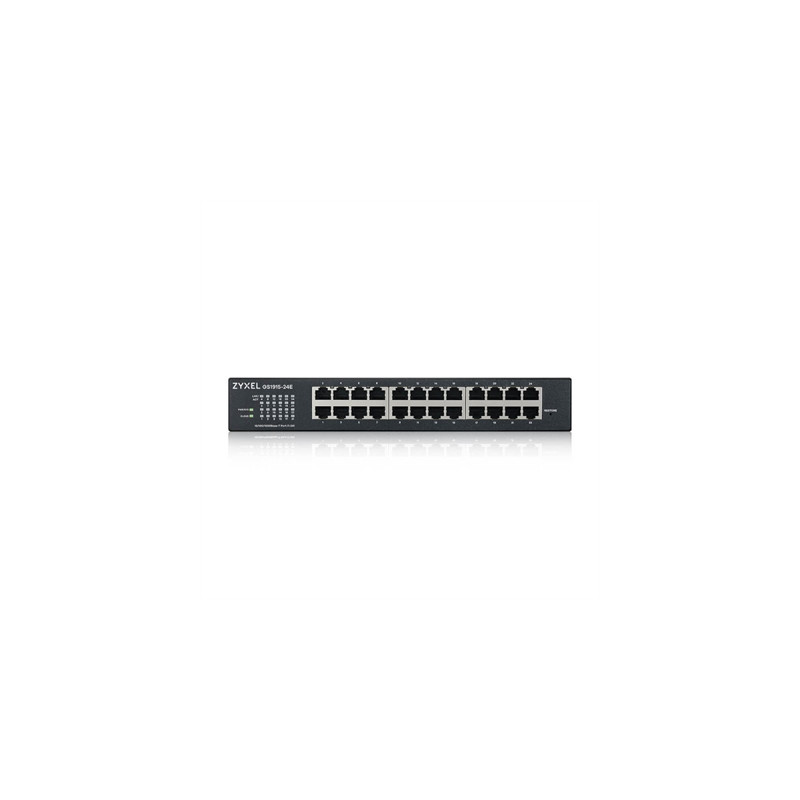 Switch 24 puertos zyxel gs1915 - 24e - eu0101f 100 - 1000 gigabit ethernet