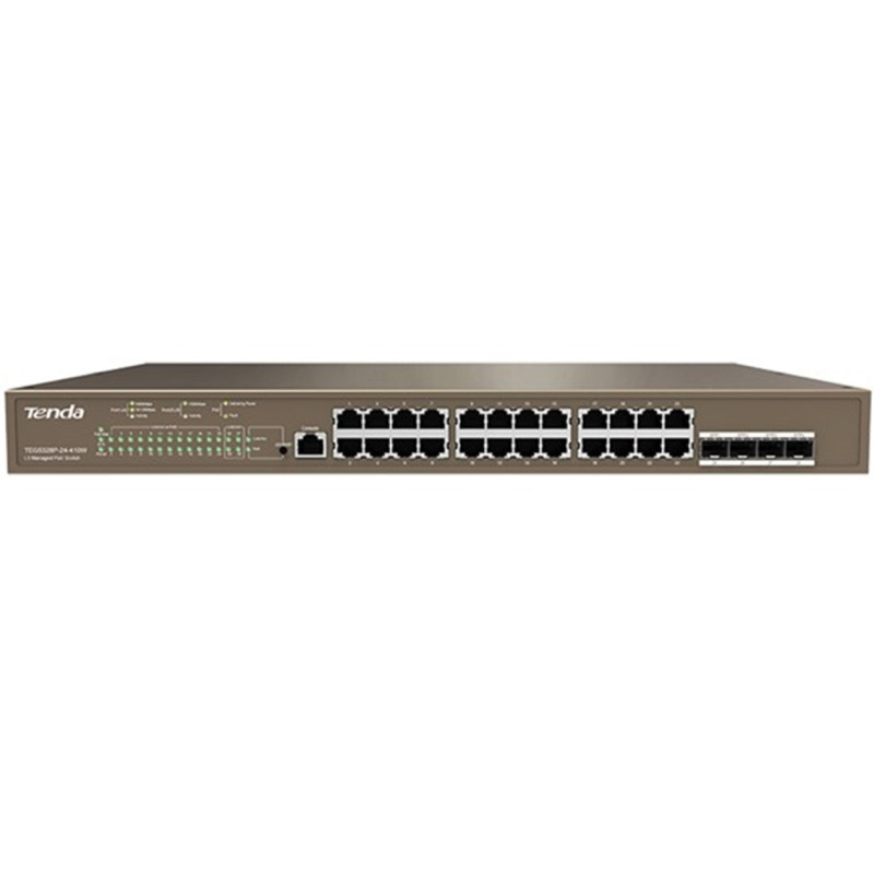 Switch 24 puertos gigabit ethernet 10 - 100 - 1000 tenda