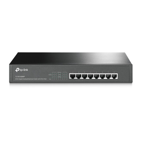 Switch 8 puertos tp - link tl - sg1008mp 10 - 100 - 1000 poe+