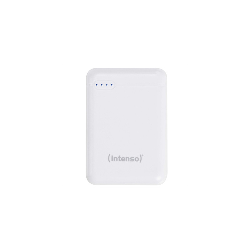 Powerbank intenso xs10000 10000mah usb tipo a usb tipo c blanco slim