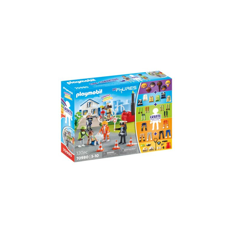 Playmobil my figures: mision de rescate