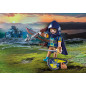 Playmobil novelmore -  gwynn con equipo de combate