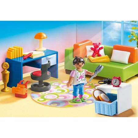 Playmobil casa de muecas habitacion adolescente