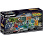 Playmobil regreso al futuro persecucion en monopatin