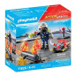 Playmobil - bomber with bomb de agua