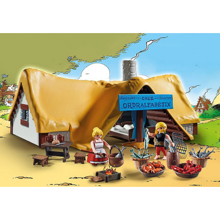 Playmobil asterix: la cabaa de ordenalfabetix