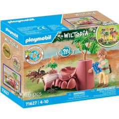 Playmobil wiltopia -  rocas con araas