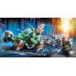 Playmobil ciudad kart policial persecucion ladron de caja fuerte