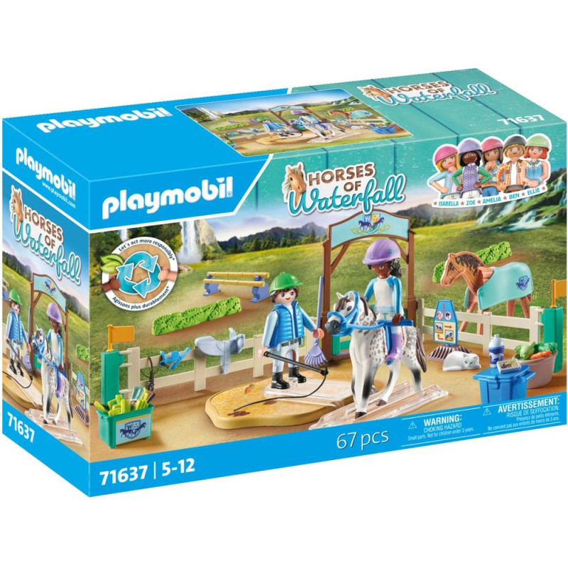 Playmobil escuela moderna de equitacin