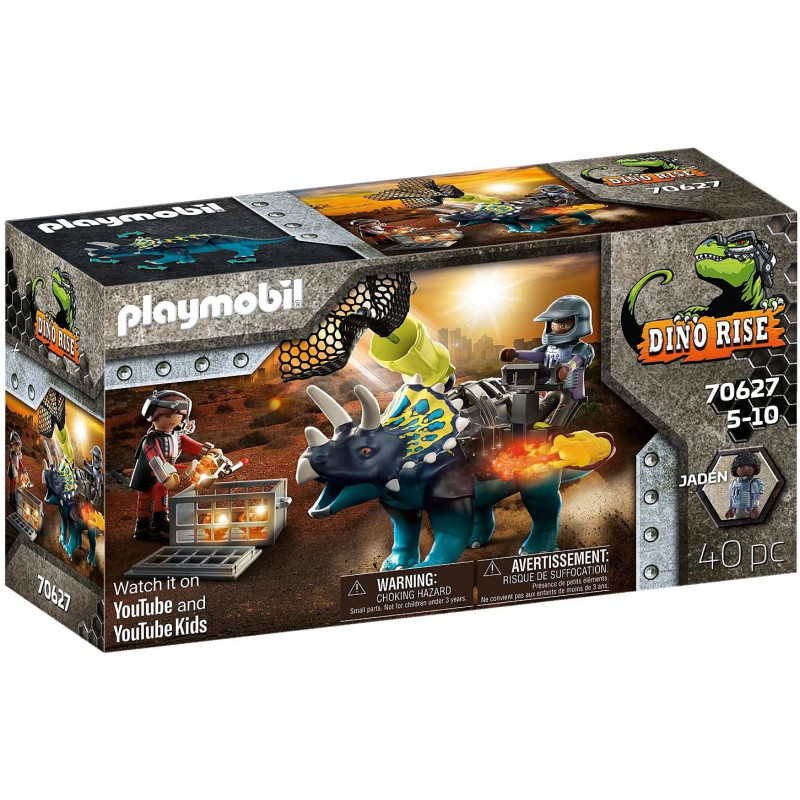 Playmobil triceratops: disturbios por las piedras legendarias