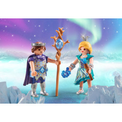 Playmobil princesa y prncipe de hielo