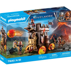 Playmobil carro de combate con can de fuego