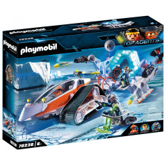 Playmobil espias spy team command de nieve