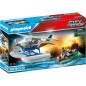 Playmobil policia hidroavion: persecucion de contrabandista