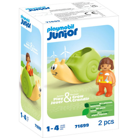 Playmobil junior caracol balancn funcin sonajero