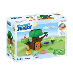 Playmobil junior  disney: winnie the pooh y piglet casa del rbol