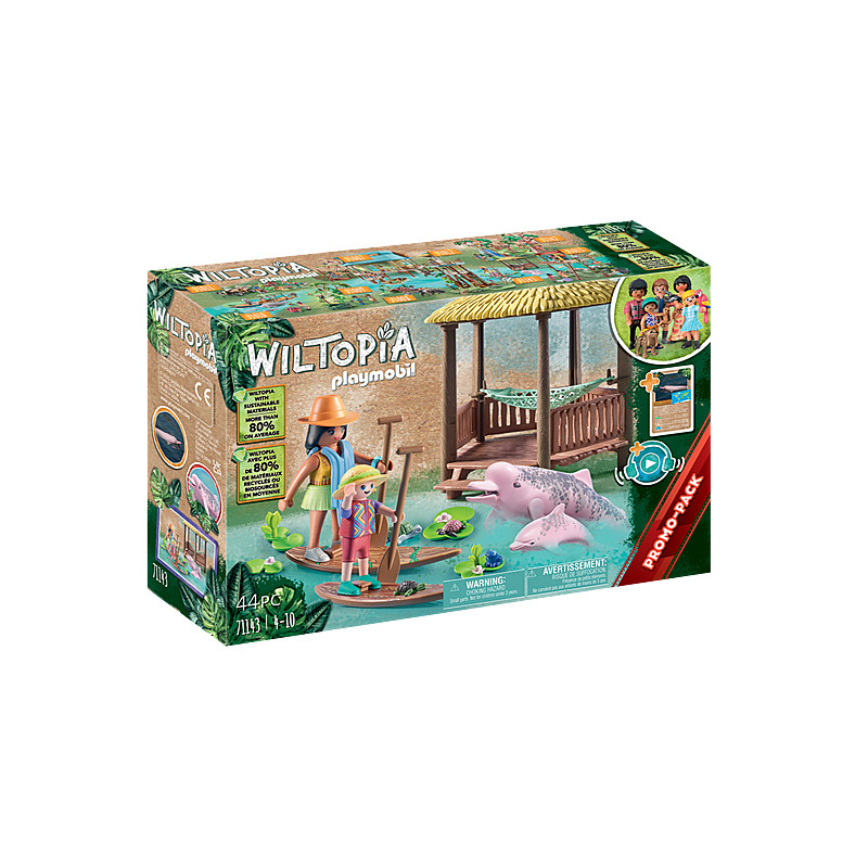 Playmobil wiltopia -  tour de remo con los delfines de ro