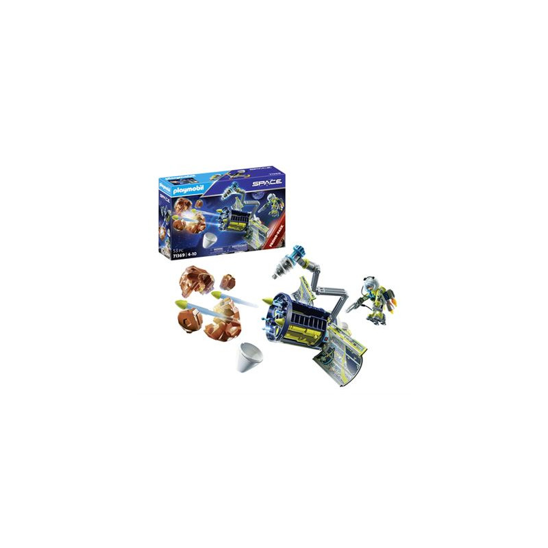 Playmobil destructor de meteoritos