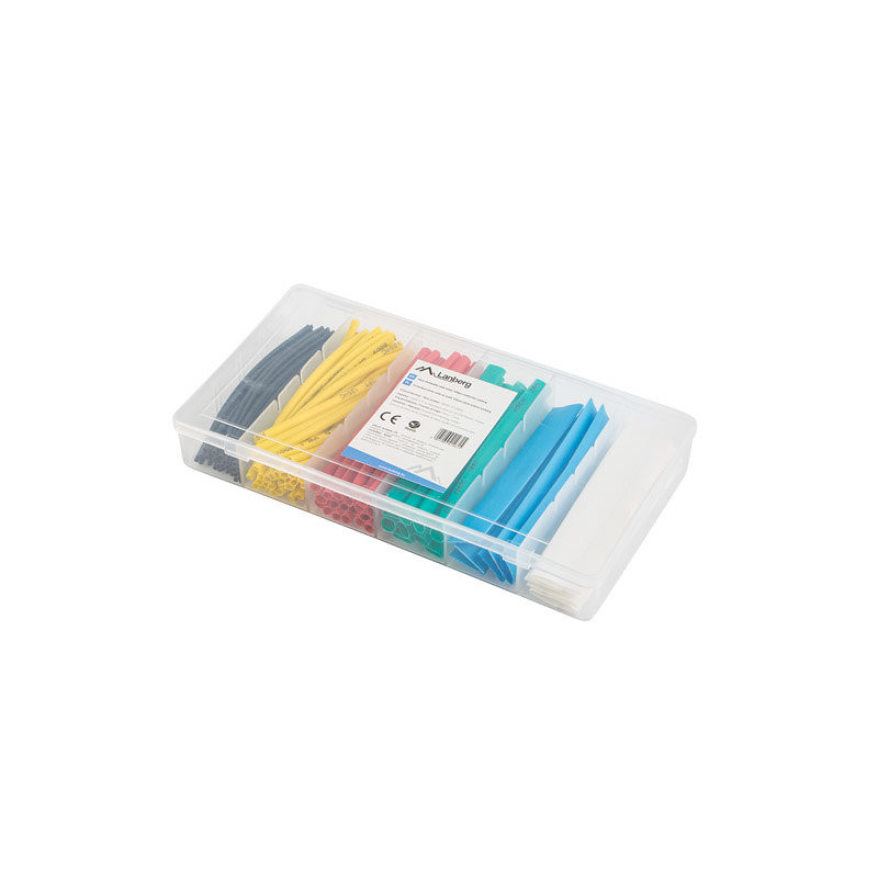 Tubo lanberg termorretractil 100 uds 100mmx15 a 13mm multicolor