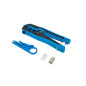 Kit crimpadora + stripping lanberg network nt - 0303 - conectores rj45