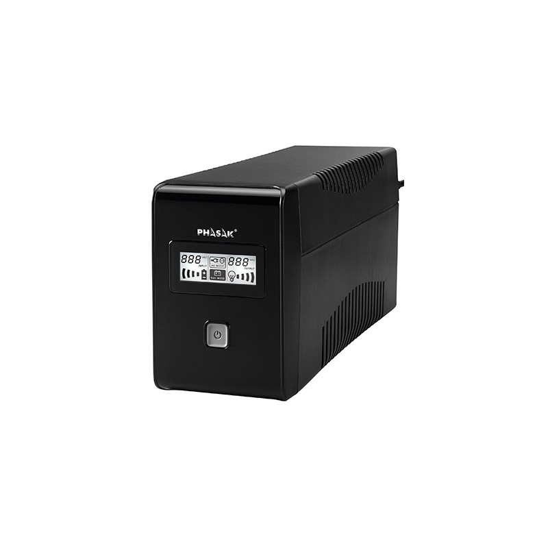 SAI/UPS 650VA PHASAK INTERACTIVO AVR  2XSCHUKO PH 9465
