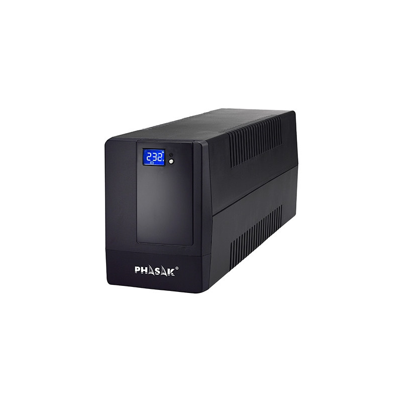 SAI/UPS 2000VA PHASAK DISPLAY LCD AVR 2XSCHUKO PH 9420