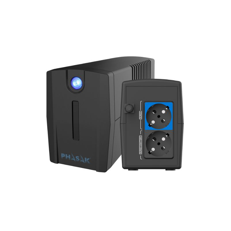 SAI/UPS 1060VA PHASAK OTTIMA PH 7210 SURGE PROTECTION