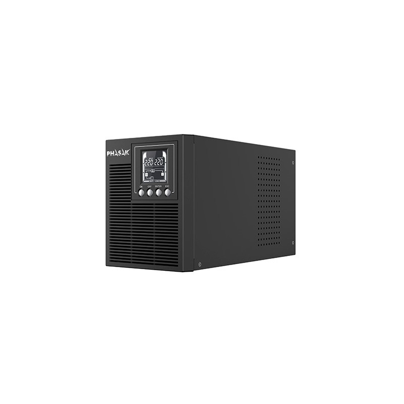 SAI/UPS 1000VA PHASAK ON-LINE 3XSCHUKO PH 9210