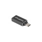 Adaptador usb lanberg usb - c m 3.1 a usb - a h otg negro