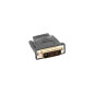 Adaptador lanberg hdmi hembra -  dvi - d macho 24+1 single link