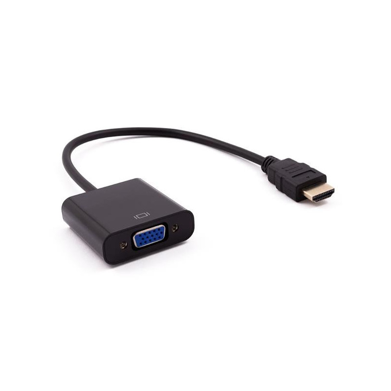 Cable adapatador nilox hdmi a vga macho hembra