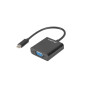 Adaptador lanberg usb 3.1 tipo c -  vga hembra
