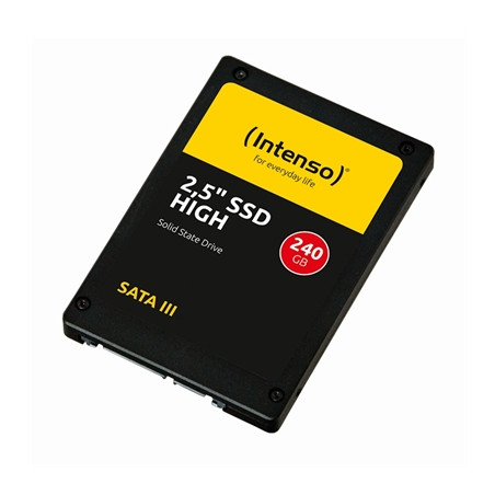 Disco duro interno solido ssd intenso high 240gb 2.5 pulgadas sata3